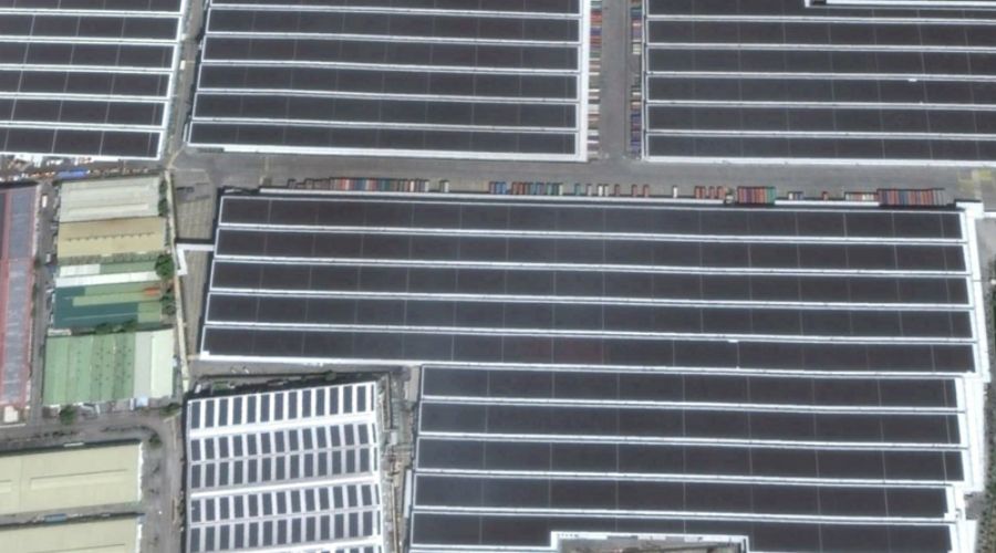 HRD社の太陽光生産工場