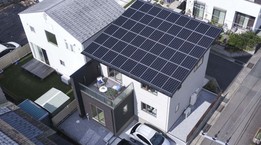 一条工務店のパッシブハウス住宅外観