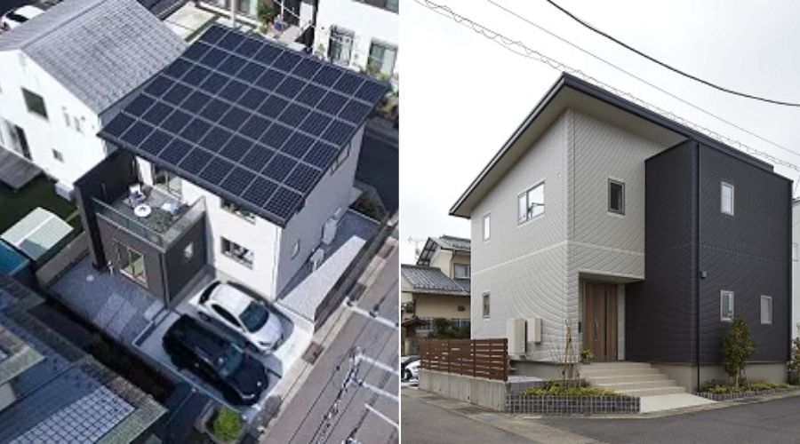 一条工務店のパッシブハウス外観