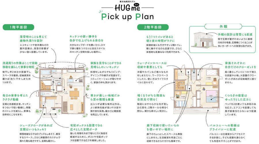 一条工務店のハグミ―ファム間取り