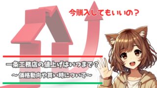 一条工務店ハグミーの値上げはいつまで続くのかについて解説している女性