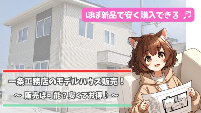 一条工務店のモデルハウスを紹介している女性