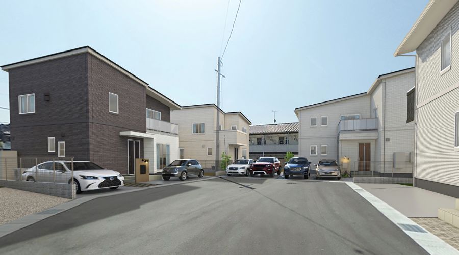 一条工務店の建売住宅の分譲エリア