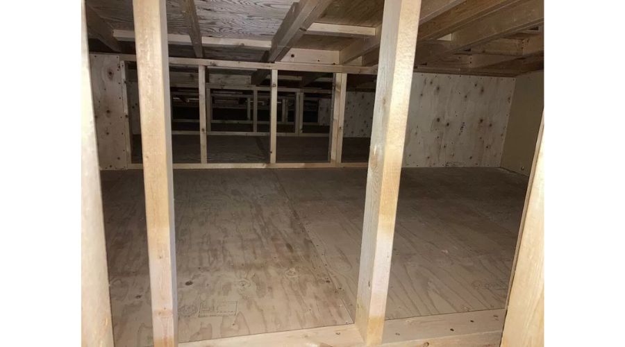 一条工務店の屋根裏（小屋裏）収納DIY
