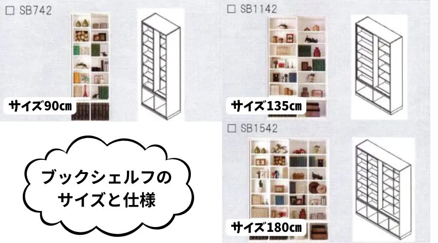 一条工務店のブックシェルフ