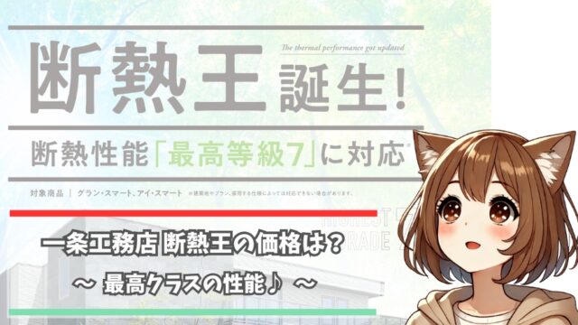 一条工務店の断熱王の住宅について解説している女性