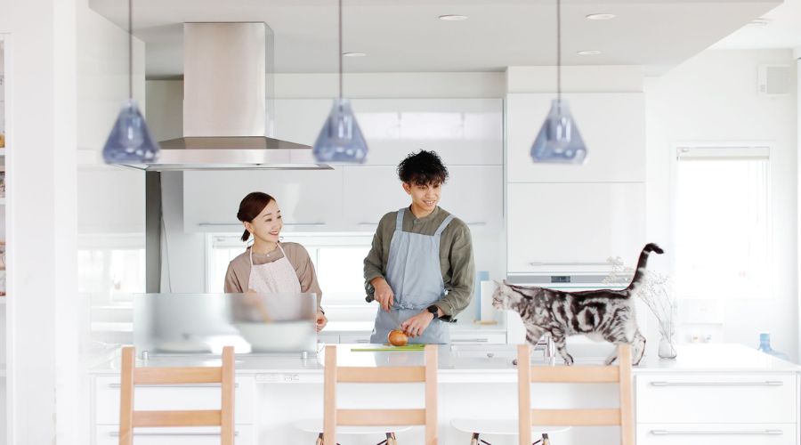一条工務店のラシックシリーズキッチン