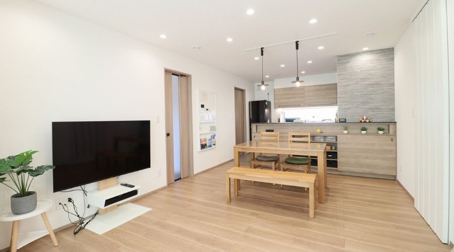 一条工務店の平屋30坪内装