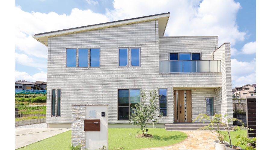 一条工務店40坪住宅の外観