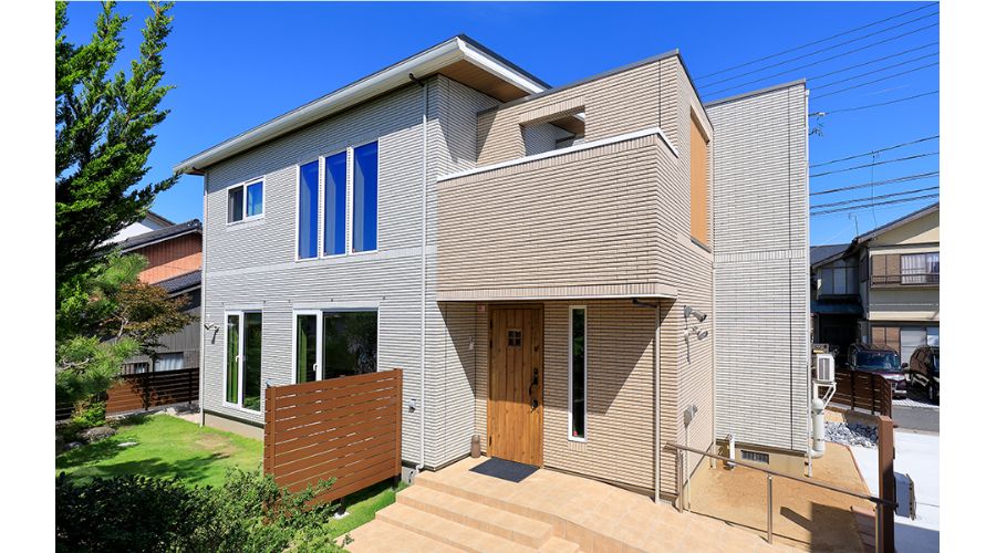 一条工務店の40坪住宅の外観