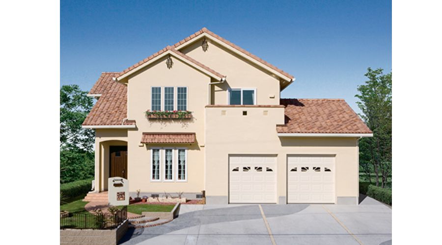 一条工務店のブリアール2階建て外観