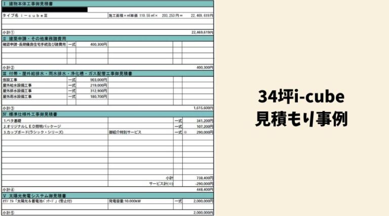 【実際の見積もり公開！】一条工務店の見積もりは？見積書の実例と価格【見積無料♪】｜私の一条スタイル