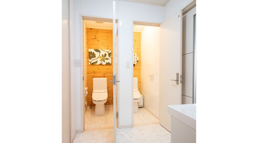 一条工務店の2つのトイレ