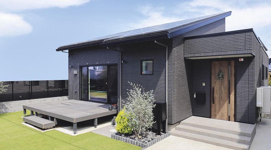 一条工務店のアイスマート平屋(ブラック)