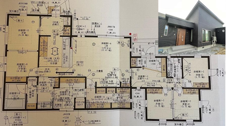 一条工務店アイスマートの平屋間取り