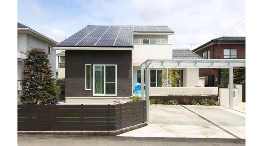 一条工務店平屋外観