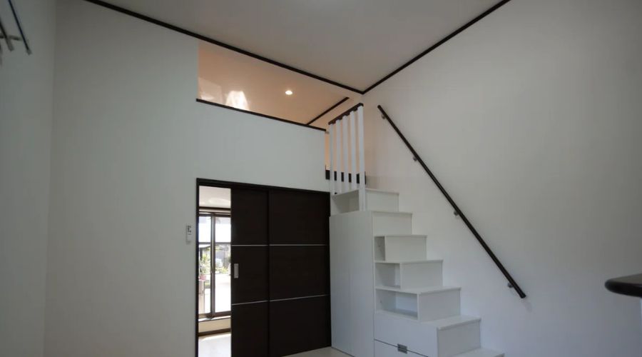 一条工務店のロフト(1.5階中二階)