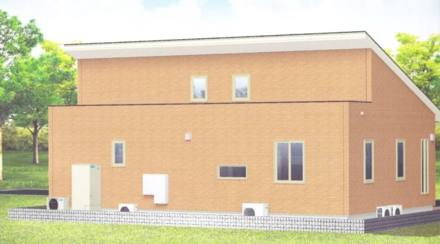 一条工務店の平屋外観