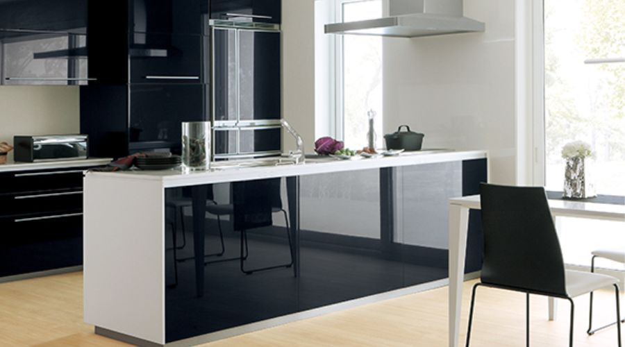 一条工務店のワイドカウンター